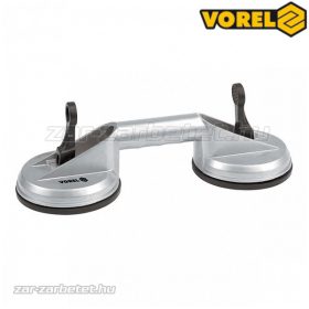 Vorel 05312 üvegtábla fogó 2 fejes 2x115 mm alumínium