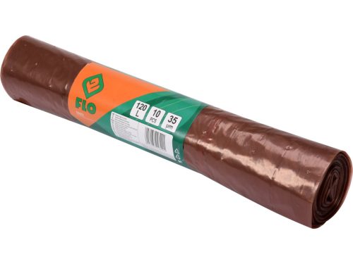 FLO 09483 Zöldhulladékgyűjtő Zsák 120 Liter 0,035 mm Szellőző (10 Db/Cs)