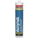 SOUDAL 102601 Akryl fekete/310ml/Soudal