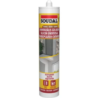 Soudal Ecetsavas, univerzális szilikon barna