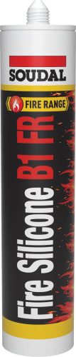 SOUDAL 109952 Fire Silicone B1 FR Grey 600mL