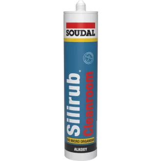 SOUDAL 112346 Silirub Cleanroom /310ml fehér