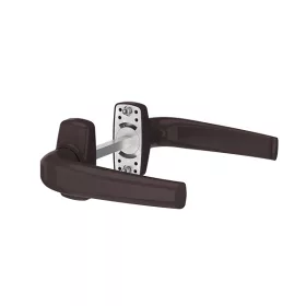 Merkury alu ajtókilincs kilincs-kilincses garnitúra barna