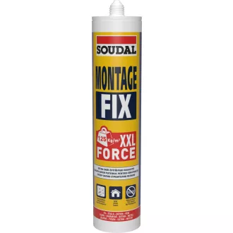   Soudal Montage Fix használatra kész, vízbázisú szerelőragasztó 280 ml