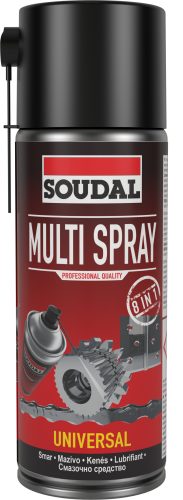 Soudal Multifunkciós 8 az 1-ben spray 400 ml