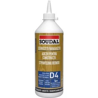 Soudal 66A Poliuretán D4 vízálló faragasztó 750 g