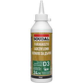 Soudal 65A D3 Vízálló Faragasztó 250g