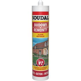   Soudal Tömítő Neutrális ecetsav nélkül oximos fekete 280 ml