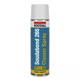   Soudal Soudabond 265 Classic spray univerzális kontakt ragasztó 500 ml