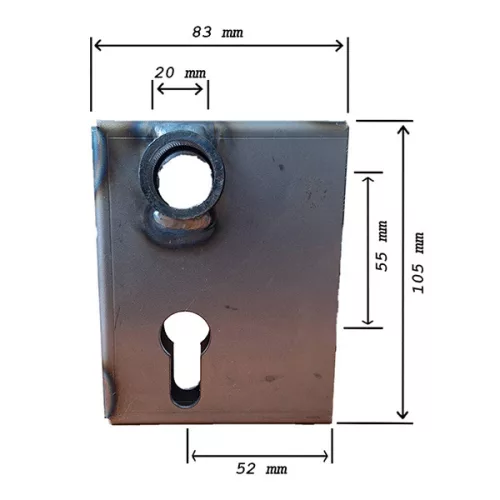 Vastok 3392 lővér zárhoz