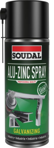 SOUDAL 154608 Alu-Zink spray fényes 400 ml