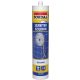 Soudal Szaniter szilikon Ecetsav tartalmú szilikon fehér 280ml (103218, 153419)