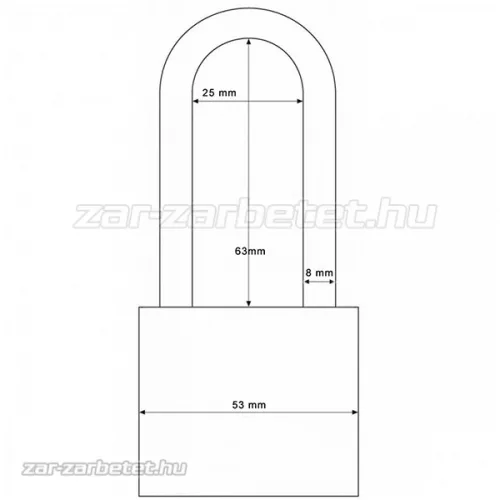 Abus 180IB/50 HB63 lakat