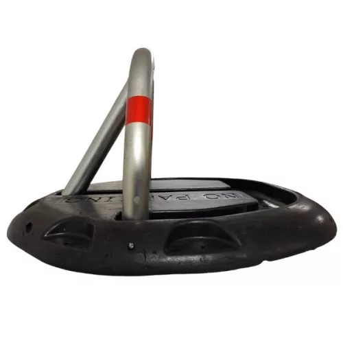 Parkolóőr zárbetétes erősített talpazat