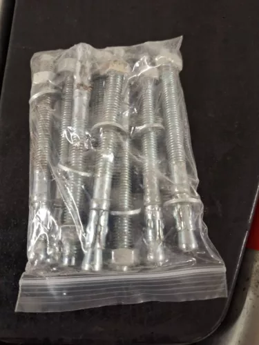 Parkolóőr zárbetétes erősített talpazat