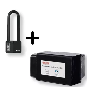  Abus ConLock Granit 215/100 konténerzár 37/55 HB100 lakattal