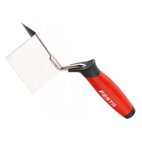  Festa 31270F kőműves kanál sarok külső inox 80/60/60 lágy fogantyús