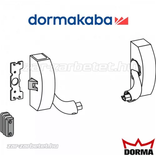 Dorma PHA 2000 1/3 pontos alapegység PHA 2101