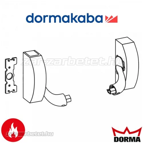 Dorma PHA 2000 2 pontos alapegység PHA 2201