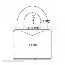 Abus 37/55 Granit lakat