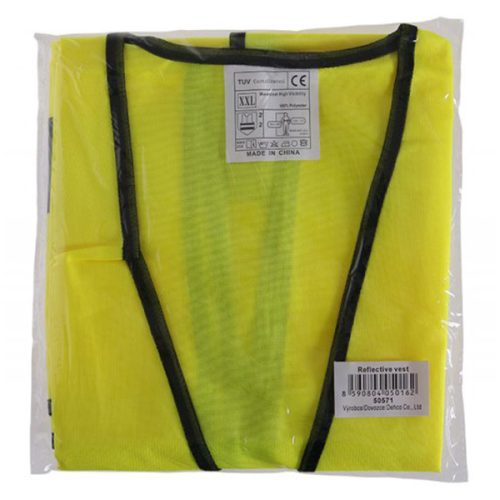 Festa 50571F Mellény fényvisszaverő csíkokkal FLUO sárga XXL