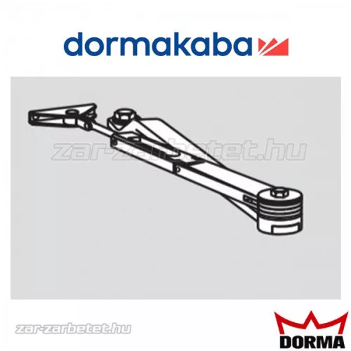 Dorma TS-68 ajtóbehúzó fehér (kiakasztható karral)