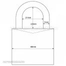 Abus 721/50 lakat (78/50)