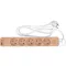 STHOR 72344 Fa hatású elosztó földeléssel, 5 aljzattal, USB-vel, 1,4 m kábellel (3x1 mm²)