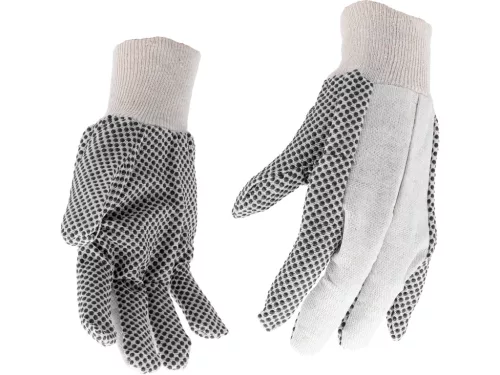 FLO 74100 Kertészkesztyű Pöttyös Mintával 10-Es