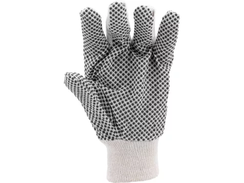 FLO 74100 Kertészkesztyű Pöttyös Mintával 10-Es