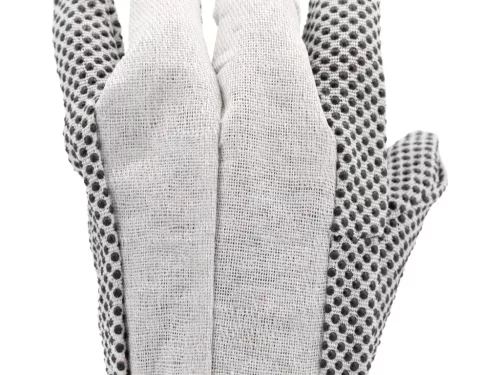 FLO 74100 Kertészkesztyű Pöttyös Mintával 10-Es