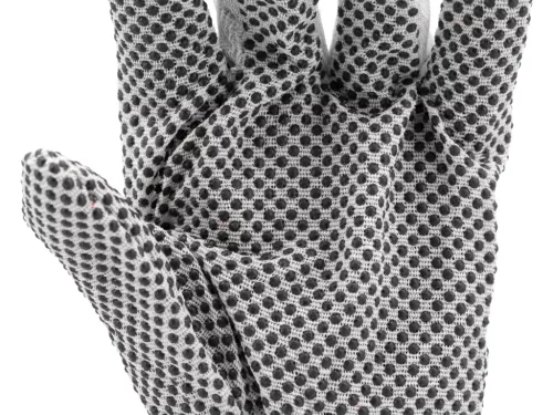 FLO 74100 Kertészkesztyű Pöttyös Mintával 10-Es