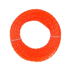 FLO 89480 Fűnyíró Damil Csavart Négyzet 2,4 mm X 15 M