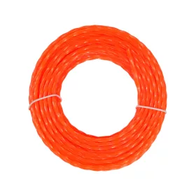 FLO 89482 Fűnyíró Damil Csavart Négyzet 3,0 mm X 12 M