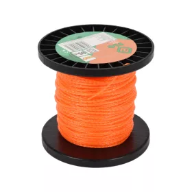 FLO 89483 Fűnyíró Damil Csavart Négyzet 2,0 mm X 90 M