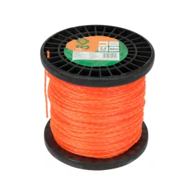 FLO 89484 Fűnyíró Damil Csavart Négyzet 2,4 mm X 90 M