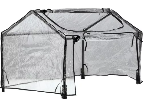 FLO 90003 Mini ládás csővázas üvegház Q12mm 600 x 800 x 1200 mm