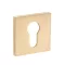 Bussare B0-70-WG Négyzetrozetta classic WELSH GOLD PZ cilinderes