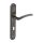 Bussare Fino A-13 hosszúcímes kilincs Graphite-Antique Bronz 90 Kulcsos