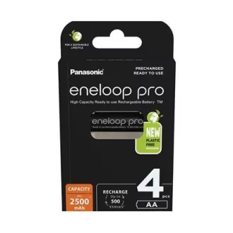   Eneloop BK3HCDE-4BE-N AA/ceruza 2500mAh Ni-MH akkumulátor 4db/csomag