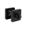 Bussare WC-55 Project matte black négyzet rozetta WC toalett