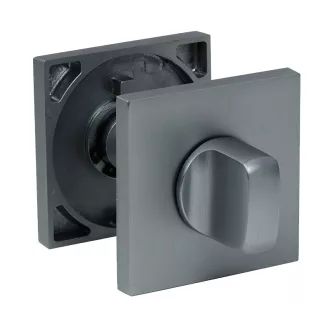 Bussare WC-70 BRUSHED CHROME négyzet rozetta WC