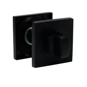 Bussare WC-70 MATTE BLACK négyzet rozetta WC