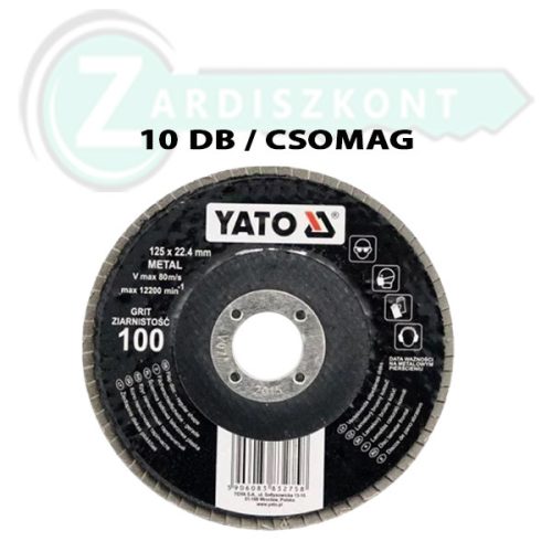 Yato YT-83272 Lamellás csiszoló 125/40 (10db)