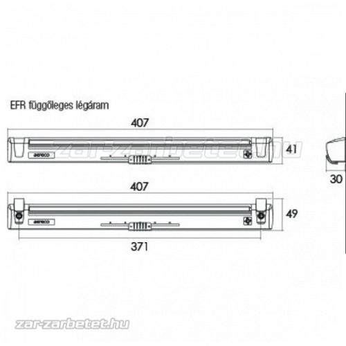 Aereco szellőző EFR174 fehér