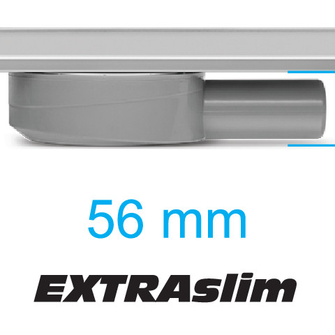 FALA75349 Zuhanylefolyó 900 mm forgatható szifonnal Rotary