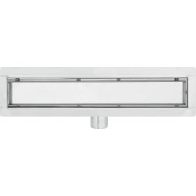 FALA75361 Zuhanylefolyó 400 mm Madeira inox