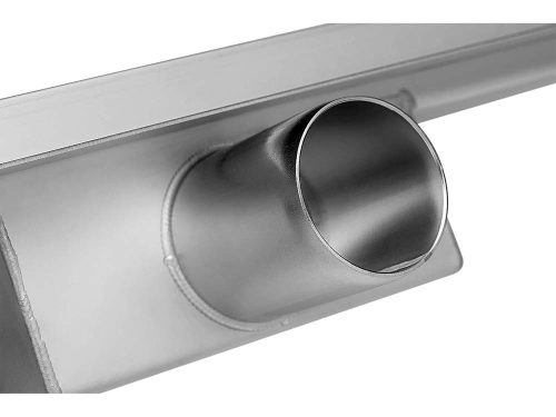 FALA75422 Zuhanylefolyó 700 mm Olimp inox