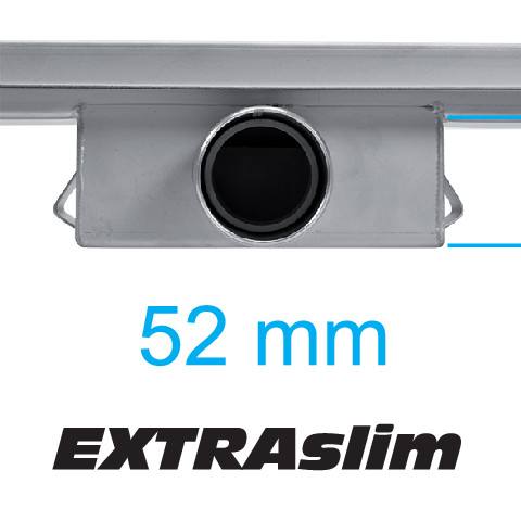 FALA75422 Zuhanylefolyó 700 mm Olimp inox