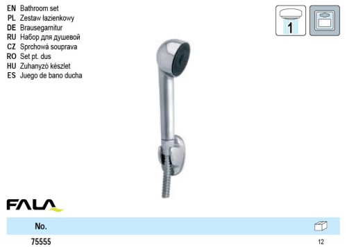 FALA75555 Zuhanyszett